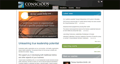 Desktop Screenshot of consciouscoaching.org